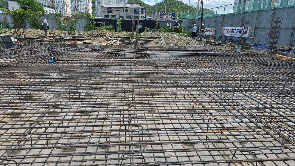 250728 지상기초철근조립