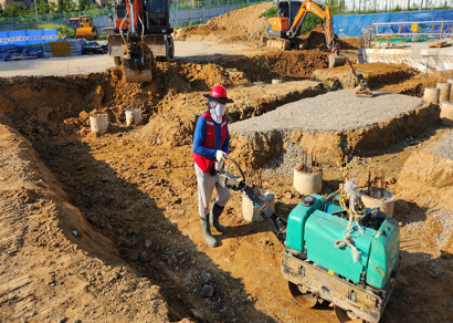 250726 지상토공정리 다짐