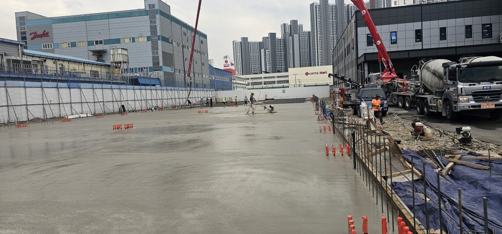 9.기초콘크리트타설